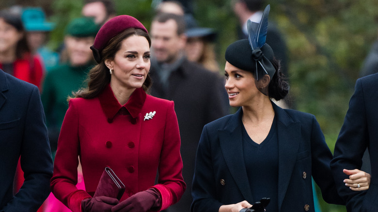 Kate Middleton e Meghan Markle parlano