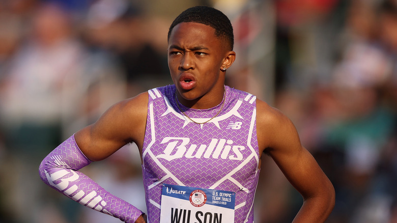 Quincy Wilson indossa la divisa da atletica dei Bullis