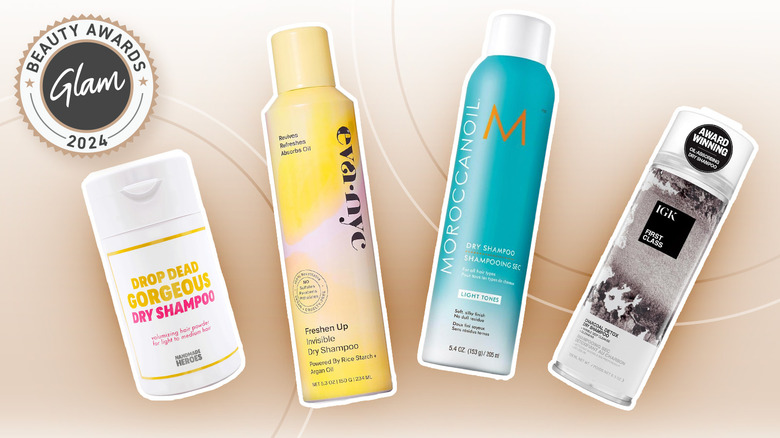 Glam Beauty Awards shampoo secchi