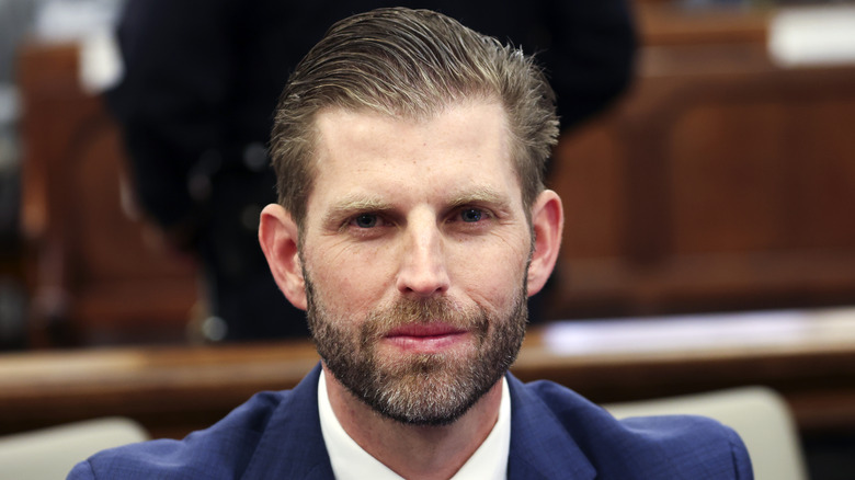 Eric Trump partecipa al processo