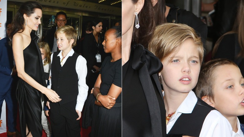 Gilet di Shiloh Jolie-Pitt