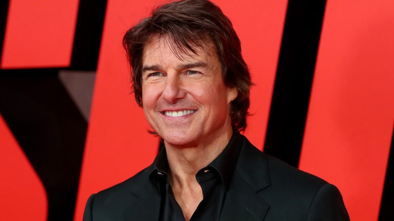 Tom Cruise è tutto sorrisi