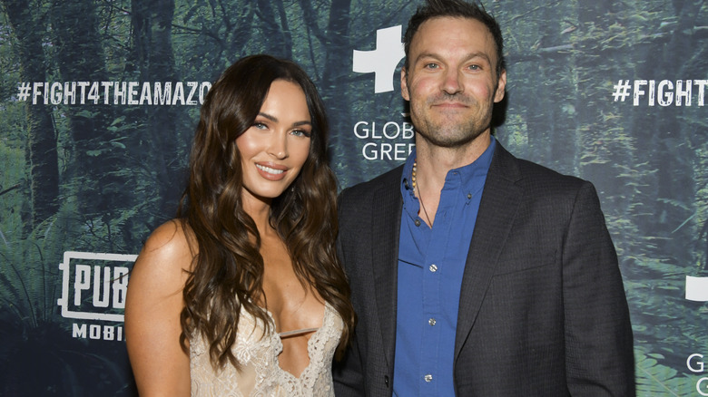 Megan Fox Brian Austin Green sorridente