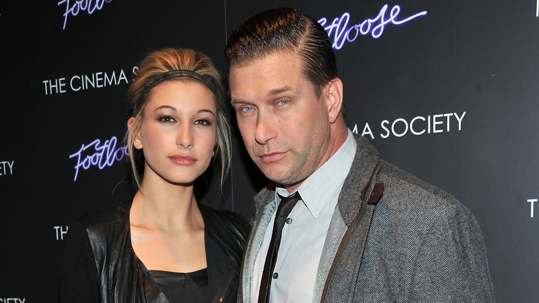 Hailey Bieber, Stephen Baldwin in posa