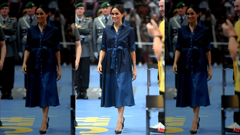 Meghan Markle durante gli Invictus Games