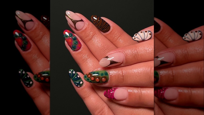 Tendenza manicure mix-and-match