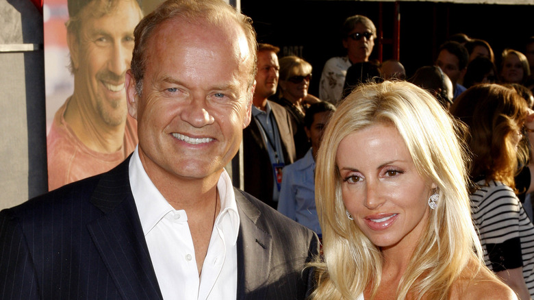 Kelsey Grammer e Camille Grammer posano per le telecamere