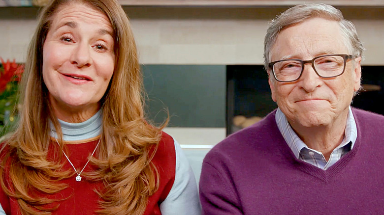 Bill Gates e Melinda Gates in un'intervista