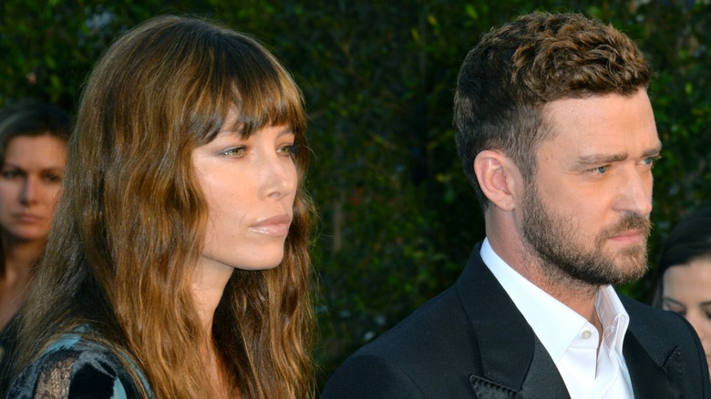 Jessica Biel e Justin Timberlake sul red carpet