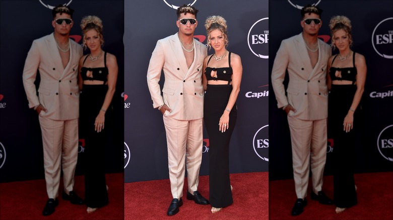 Brittany e Patrick Mahomes sul red carpet