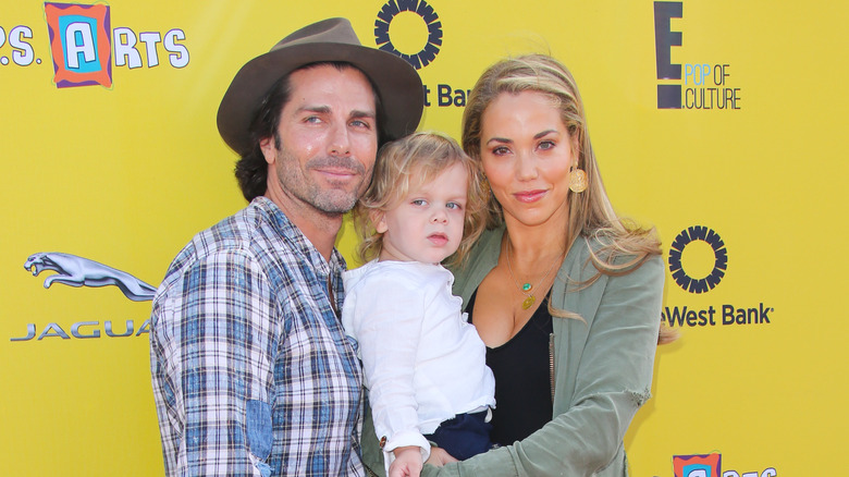 Elizabeth Berkley e famiglia