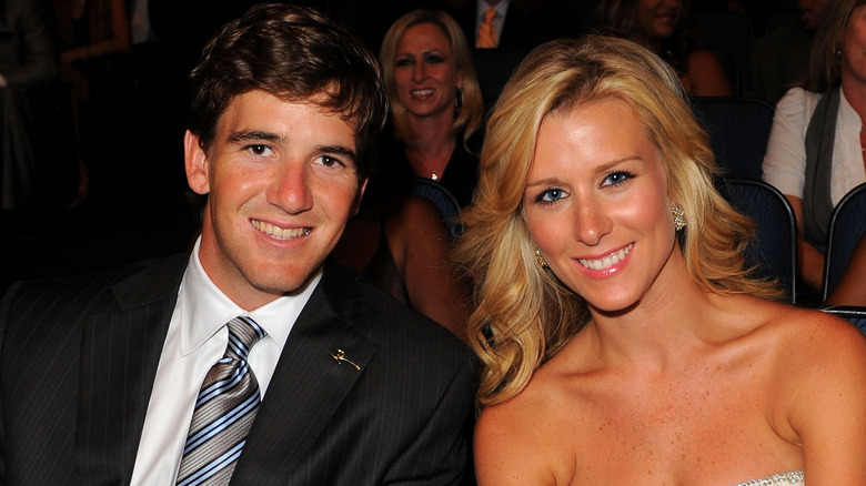 Eli Manning e Abby McGrew sorridono agli ESPY del 2008