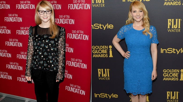 Melissa Rauch con gli occhiali