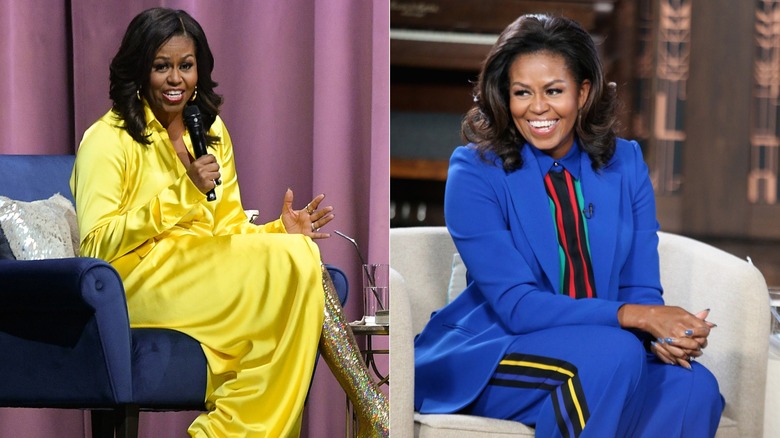 Michelle Obama sul tour del libro Becoming