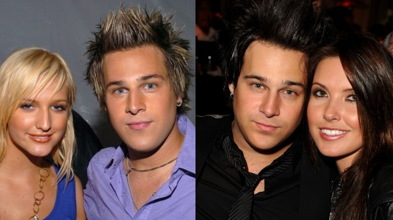 Ryan Cabrera con Ashlee Simpson e Audrina Patridge