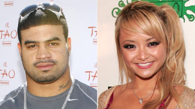 Shawne Merriman, a sinistra, e Tila Tequila, a destra