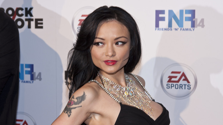 Tila Tequila posa sul red carpet