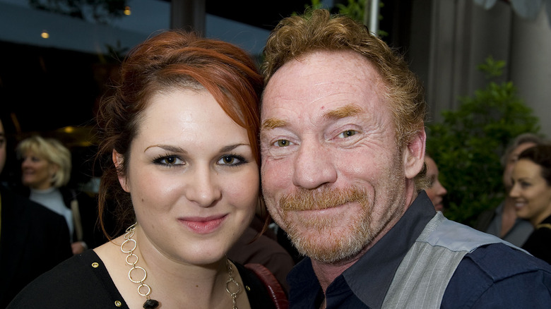 Railsback e Danny Bonaduce posano insieme.