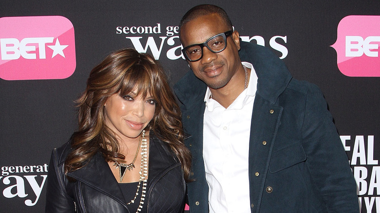 Tisha Campbell e Duane Martin in posa