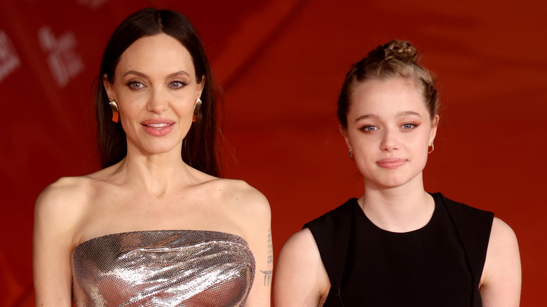 Angelina Jolie e Shiloh Jolie-Pitt partecipano all'evento