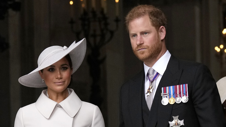 Meghan e Harry a un evento