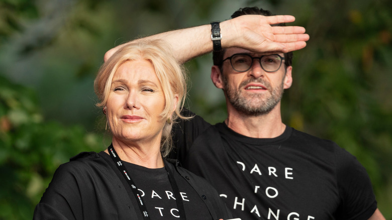 Hugh Jackman e Deborra-Lee Furness a Central Park