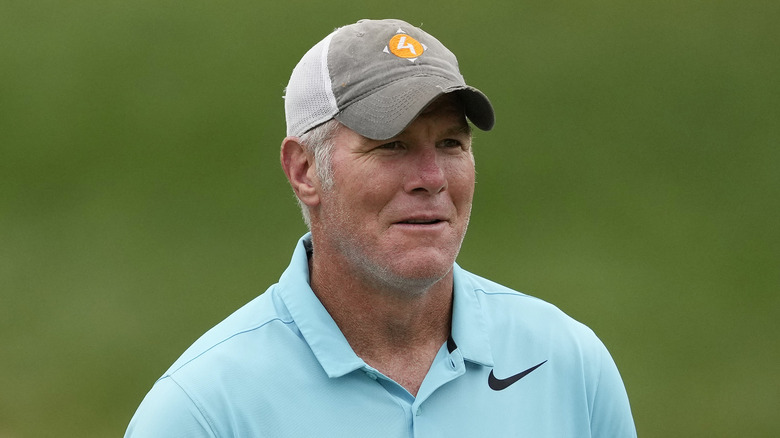 Brett Favre strizza gli occhi