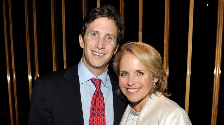 Brooks Perlin Katie Couric sorridente