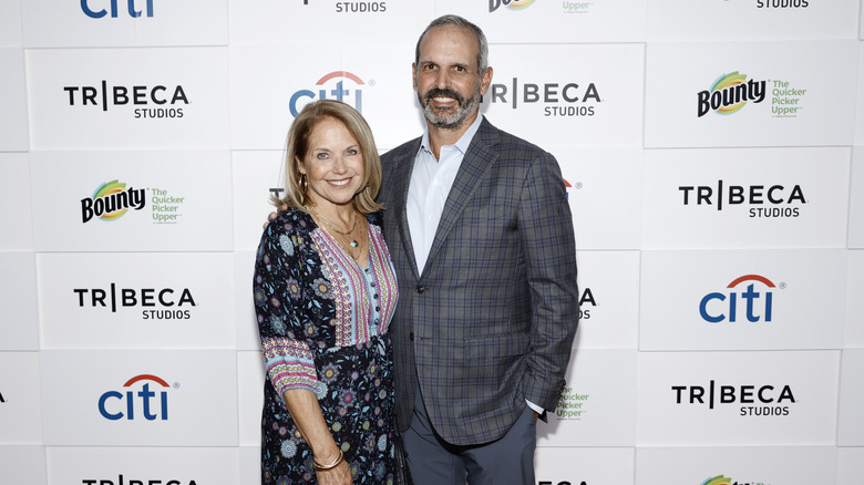 Katie Couric John Molner a un evento