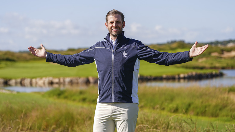 Eric Trump al Trump International Golf Links