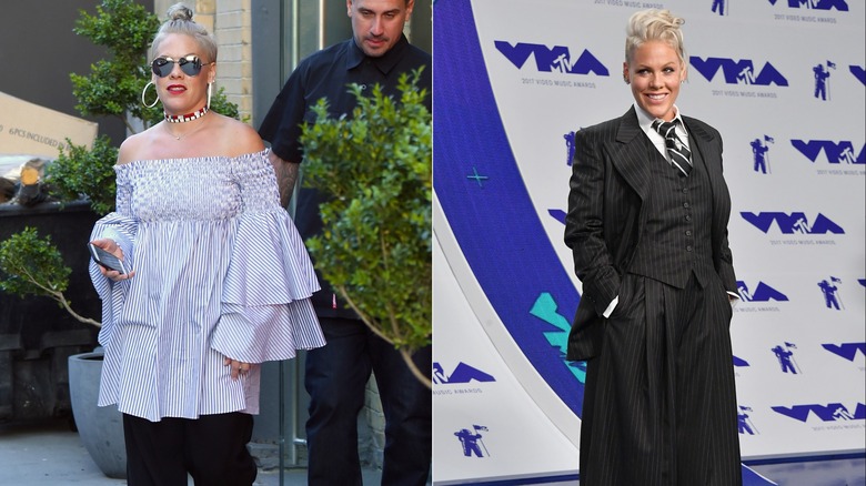 L'evoluzione della moda della cantante Pink