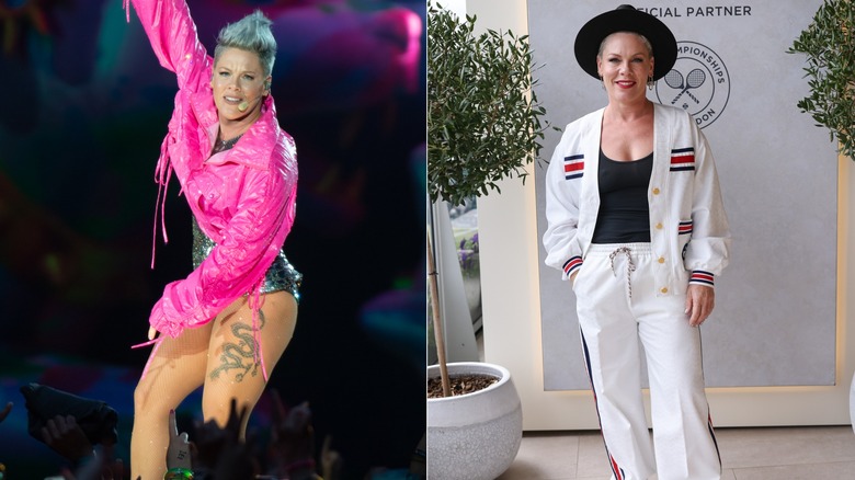 Lo stile 2024 della cantante Pink