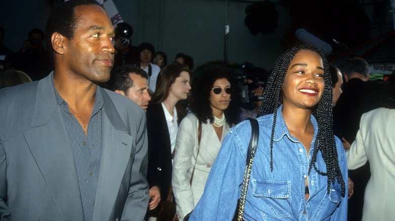 OJ Simpson sorride alla figlia Arnelle Simpson