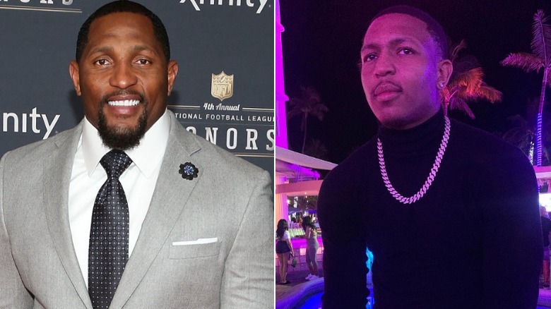 Abito Ray Lewis e camicia nera Ray Lewis III