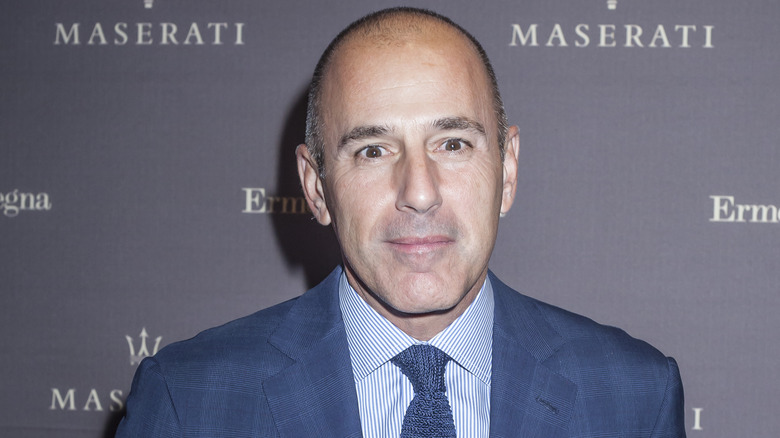 Matt Lauer sorride