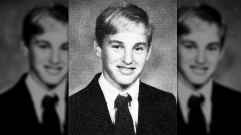 Il giovane Owen Wilson come si vede nella foto dell'annuario