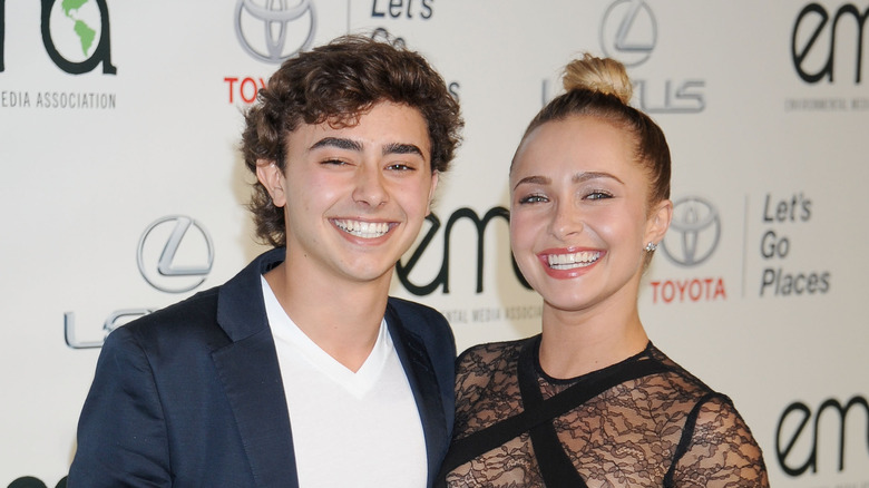 Jansen e Hayden Panettiere sorridono