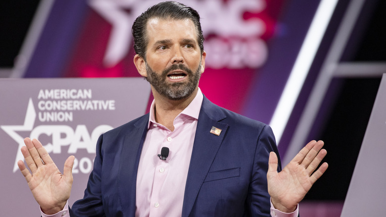 Donald Trump Jr. parlando