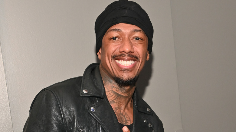 Nick Cannon, sorridente