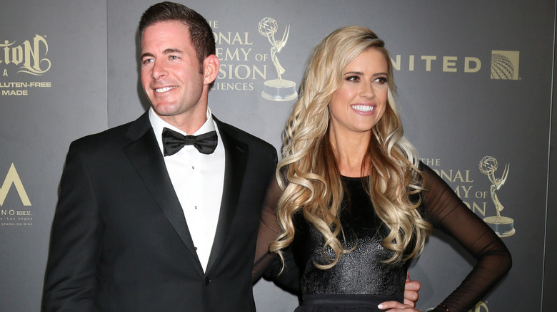 Tarek El Moussa, Christina Hall sorride