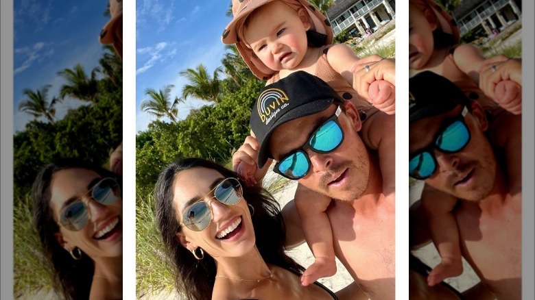 Allison Stokke, Rickie Fowler e la loro figlia Maya