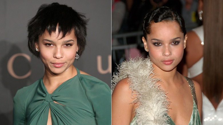 Zoë Kravitz con i capelli corti negli anni 2000