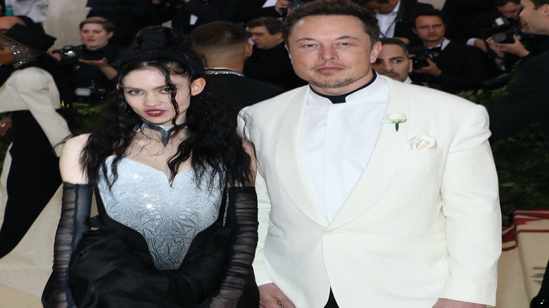 Grimes ed Elon Musk al Met Gala