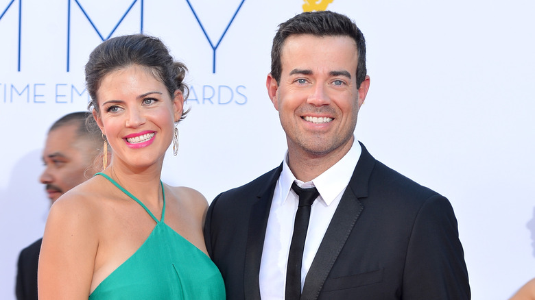 Siri Pinter e Carson Daly Emmy Awards