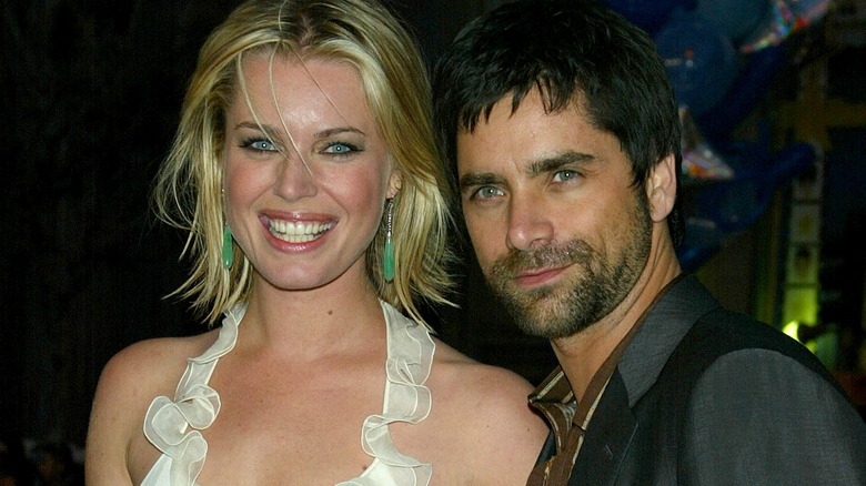 Rebecca Romijn, John Stamos in posa