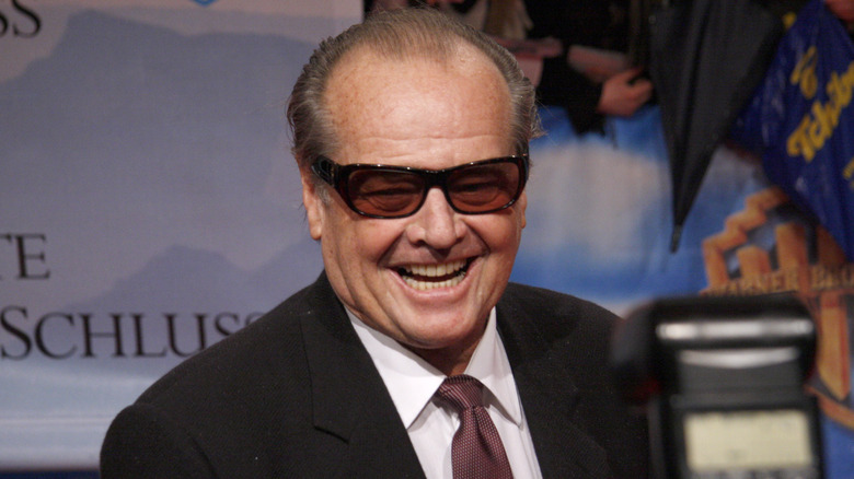 Jack Nicholson sorridente