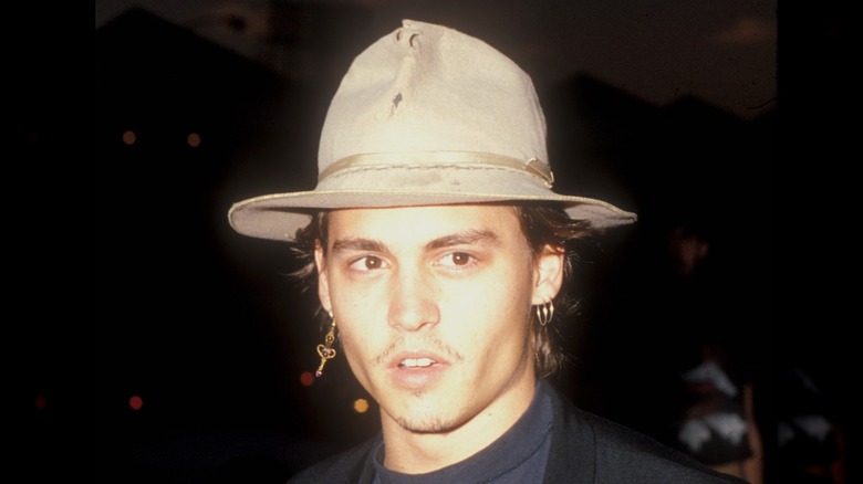 Cappello marrone chiaro di Johnny Depp