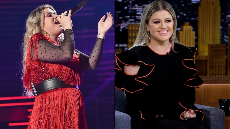 Kelly Clarkson in abiti stravaganti