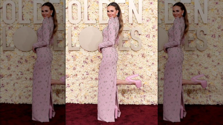 Keltie Knight all'81° Golden Globe