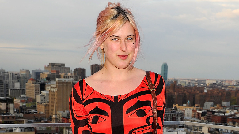 Scout Willis posa a New York nel 2012